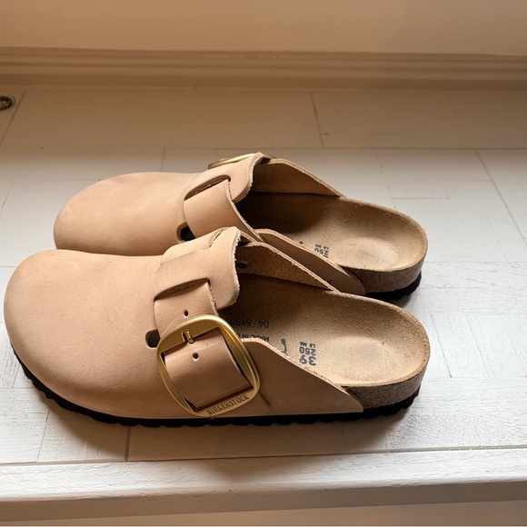 Birkenstock Boston Big Buckle Gold Buckle - Picture 2 of 2